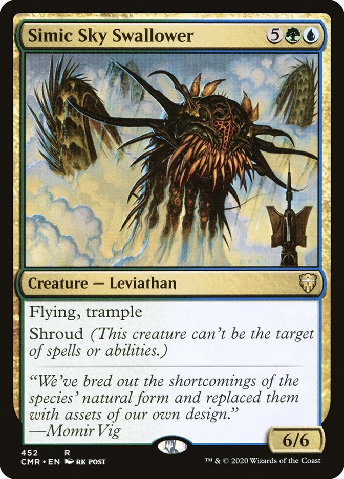 {R} Simic Sky Swallower [Commander Legends][CMR 452]