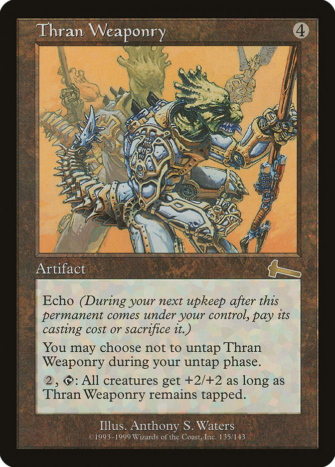 {R} Thran Weaponry [Urza's Legacy][ULG 135]