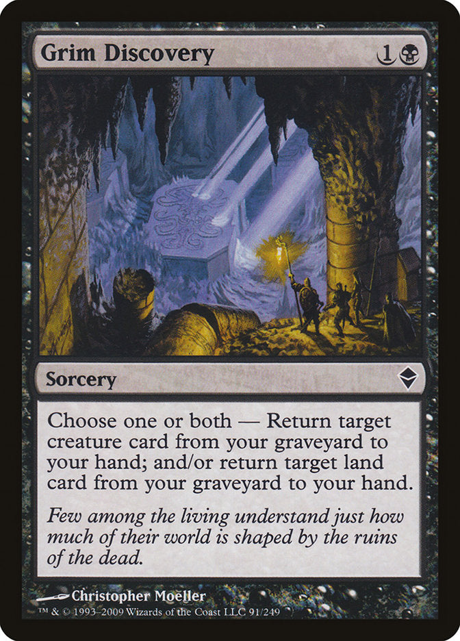 {C} Grim Discovery [Zendikar][ZEN 091]