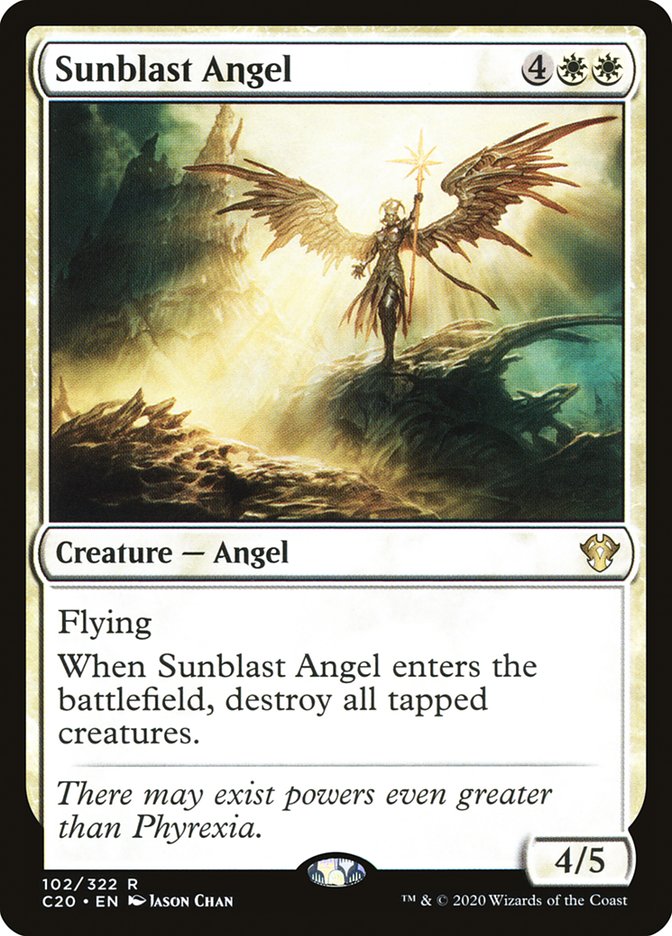 {R} Sunblast Angel [Commander 2020][C20 102]