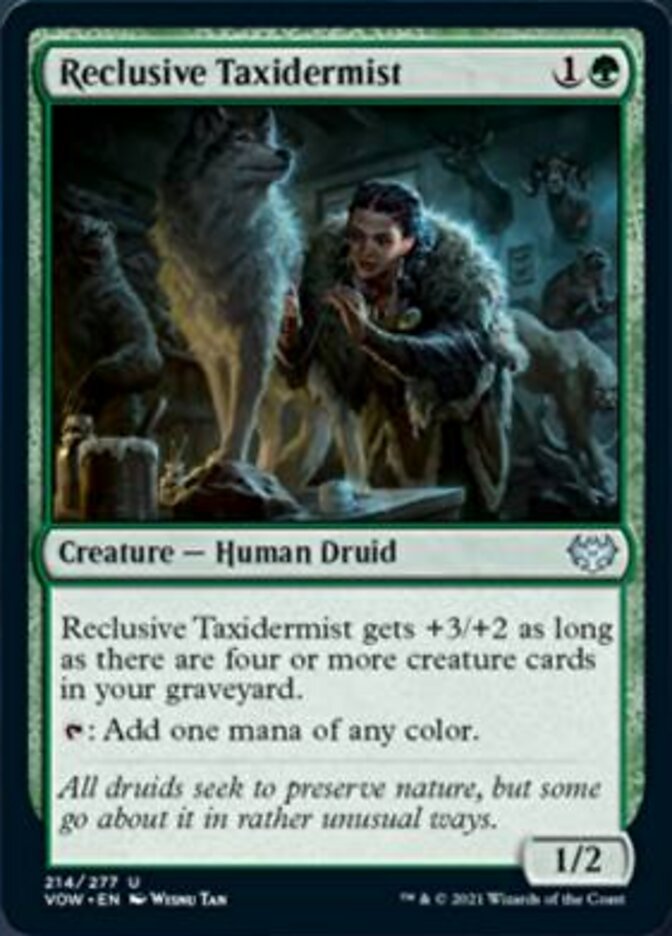 {C} Reclusive Taxidermist [Innistrad: Crimson Vow][VOW 214]