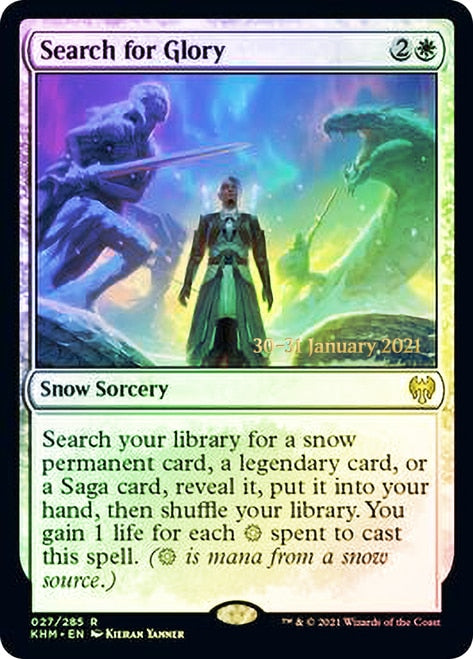 {R} Search for Glory [Kaldheim Prerelease Promos][PR KHM 027]