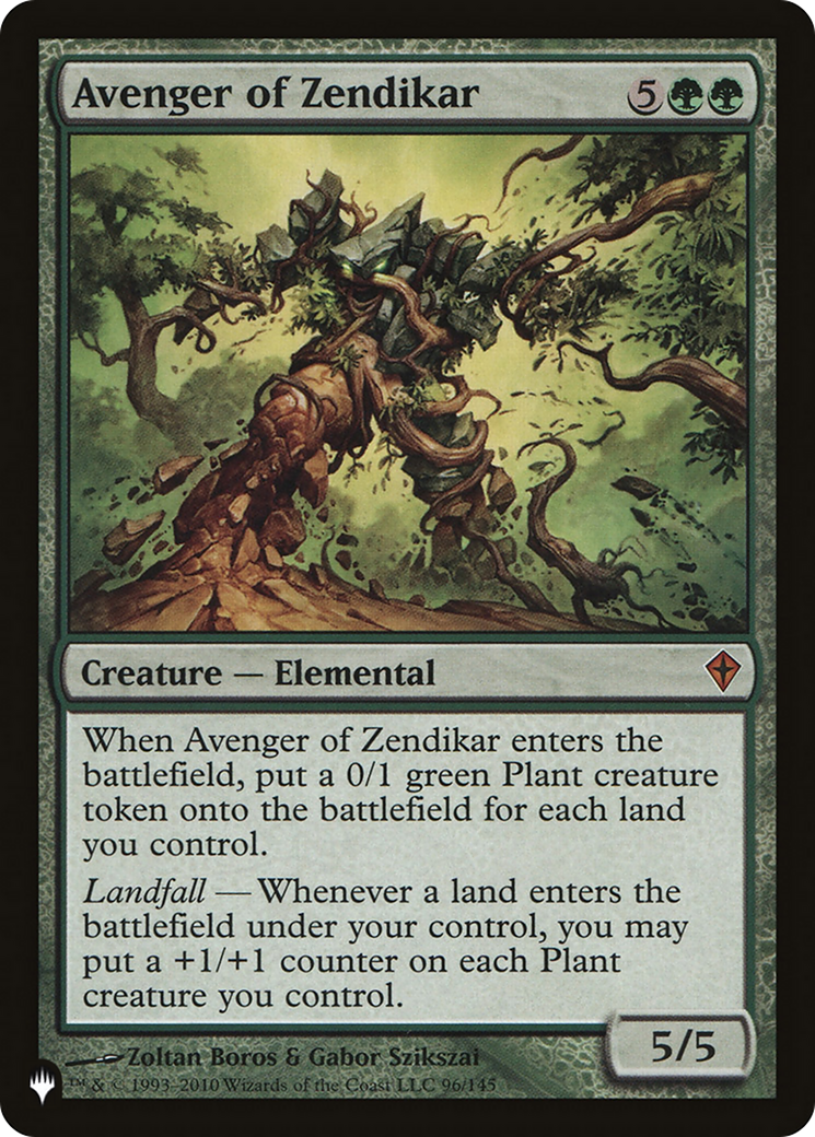 {R} Avenger of Zendikar [The List][LS WWK 096]