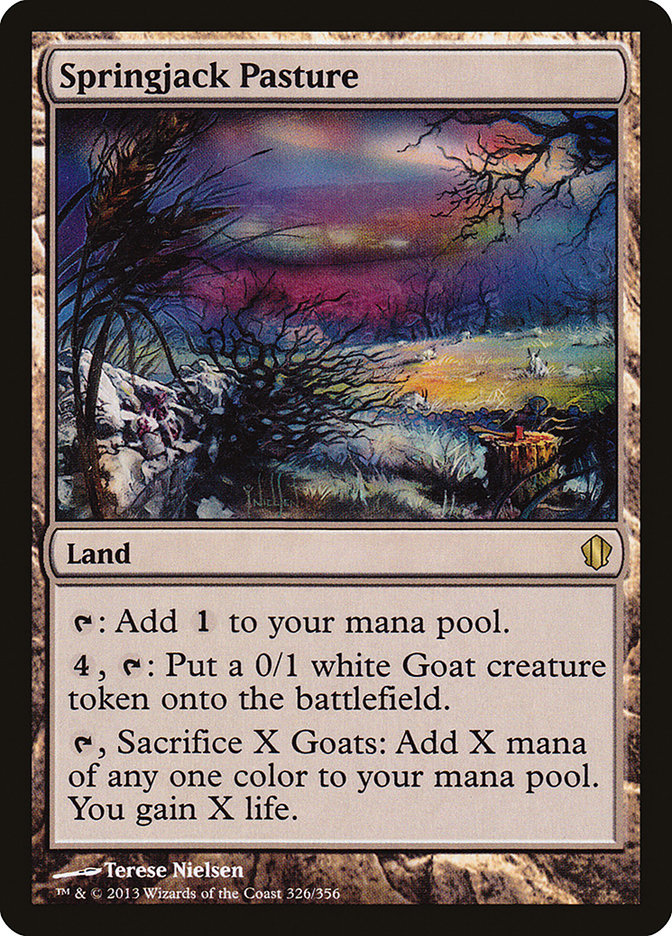 {R} Springjack Pasture [Commander 2013][C13 326]