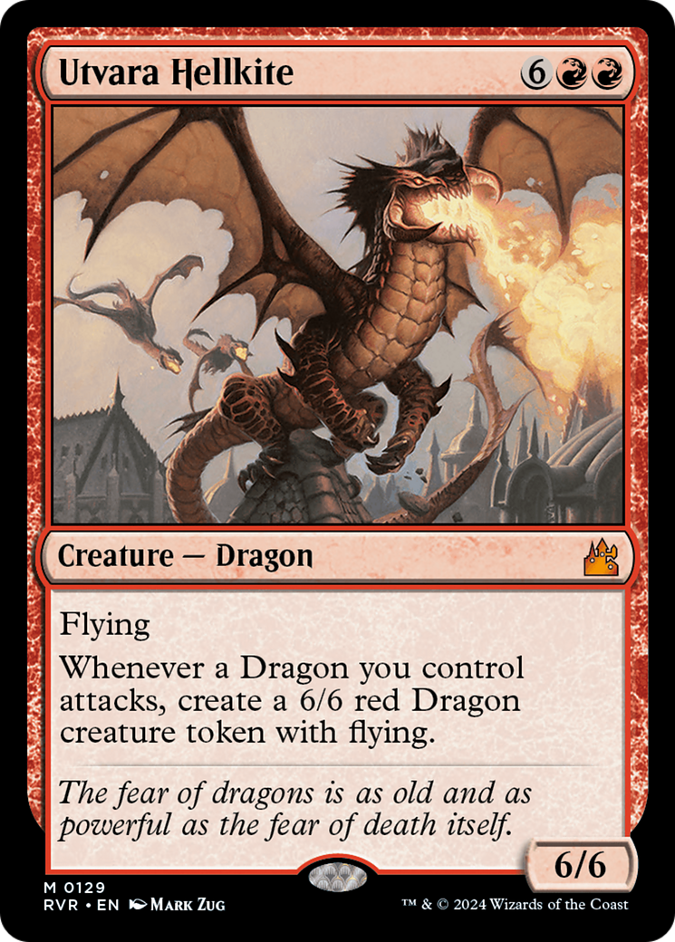 {R} Utvara Hellkite [Ravnica Remastered][RVR 129]