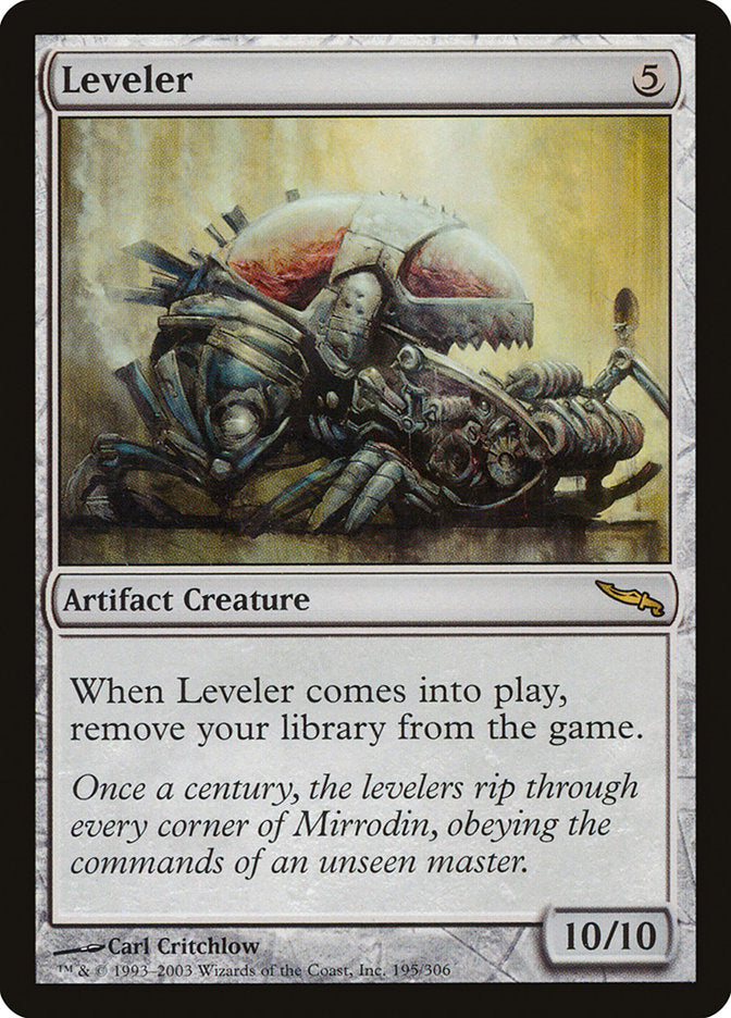 {R} Leveler [Mirrodin][MRD 195]