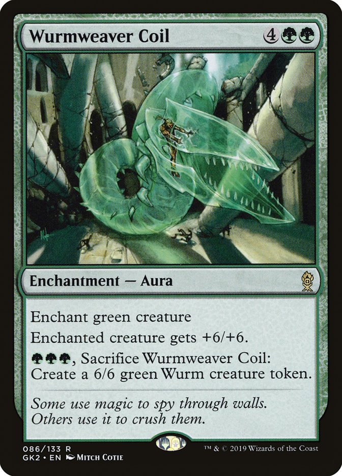 {R} Wurmweaver Coil [Ravnica Allegiance Guild Kit][GK2 086]