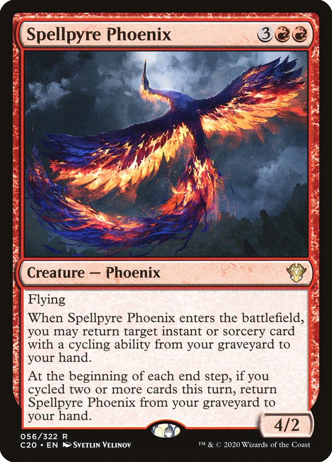 {R} Spellpyre Phoenix [Commander 2020][C20 056]