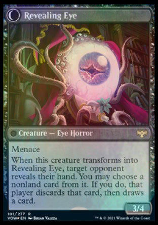 {@R} Concealing Curtains // Revealing Eye [Innistrad: Crimson Vow Prerelease Promos][PR VOW 101]