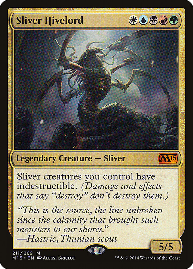 {R} Sliver Hivelord [Magic 2015][M15 211]