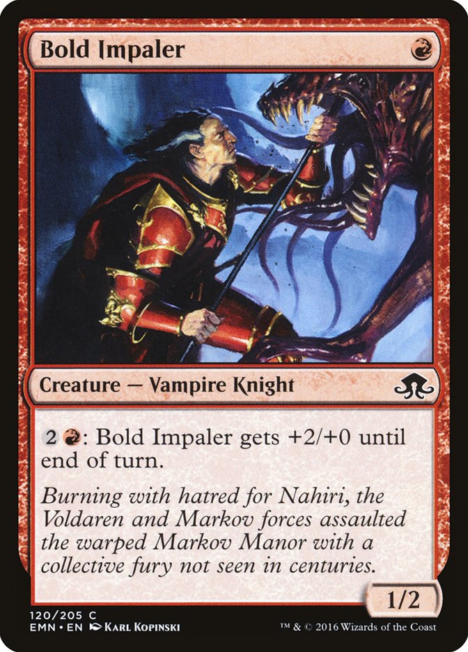 {C} Bold Impaler [Eldritch Moon][EMN 120]