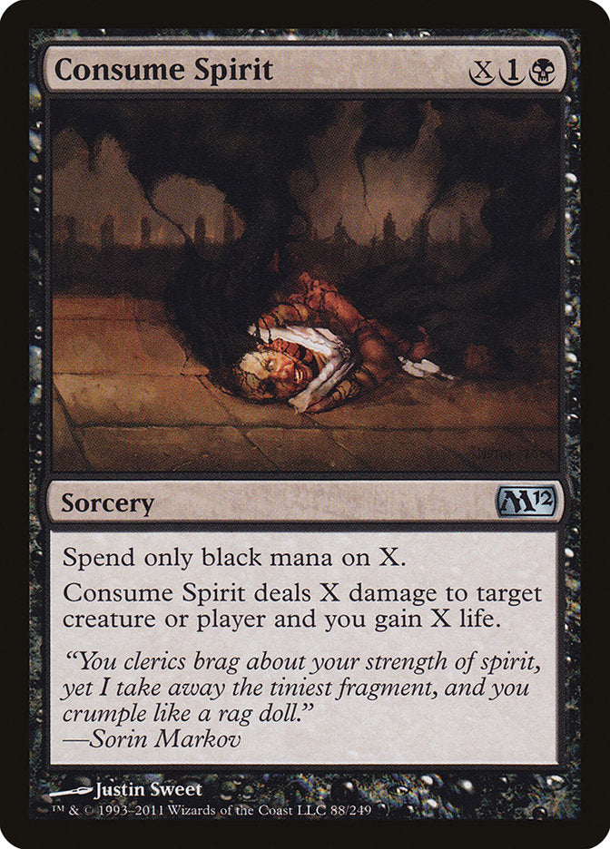 {C} Consume Spirit [Magic 2012][M12 088]