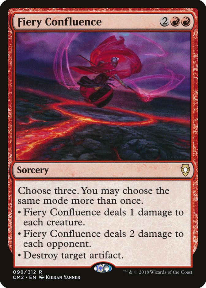 {R} Fiery Confluence [Commander Anthology Volume II][CM2 098]