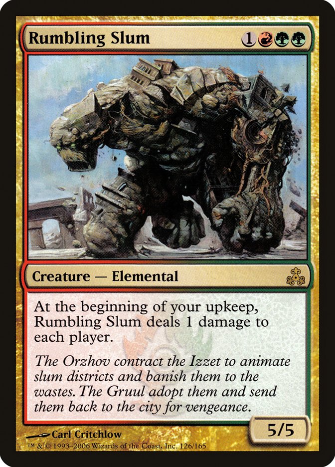 {R} Rumbling Slum [Guildpact][GPT 126]