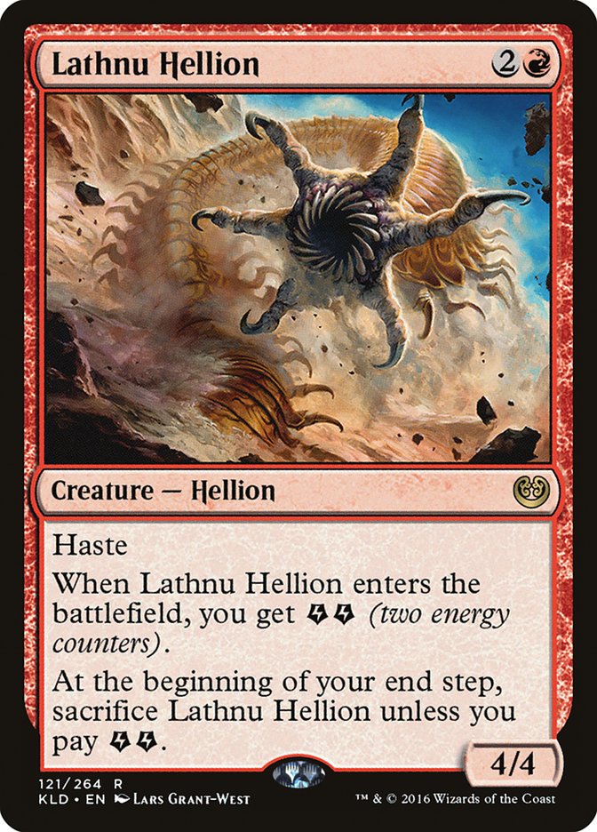 {R} Lathnu Hellion [Kaladesh][KLD 121]