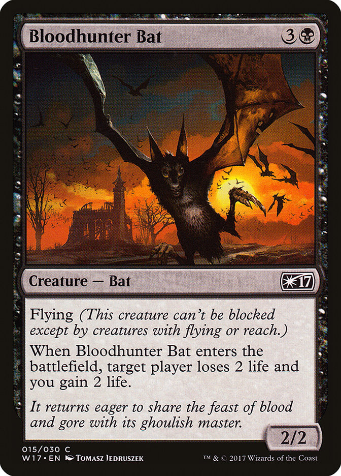 {C} Bloodhunter Bat [Welcome Deck 2017][W17 015]