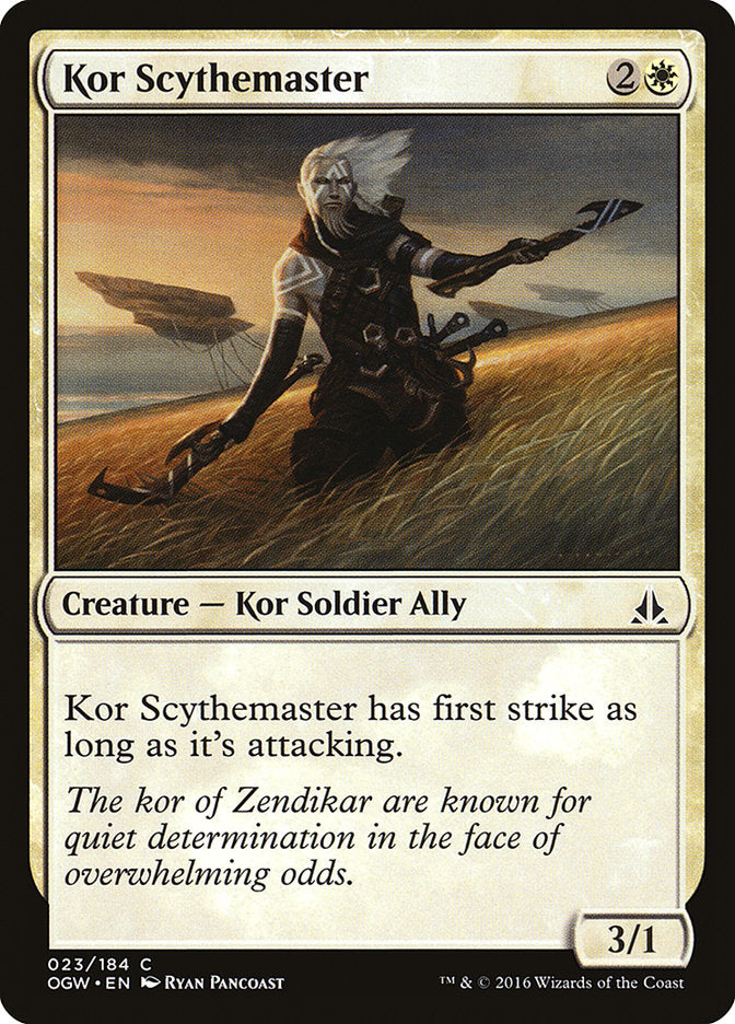 {C} Kor Scythemaster [Oath of the Gatewatch][OGW 023]