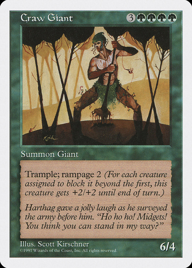 {C} Craw Giant [Fifth Edition][5ED 285]