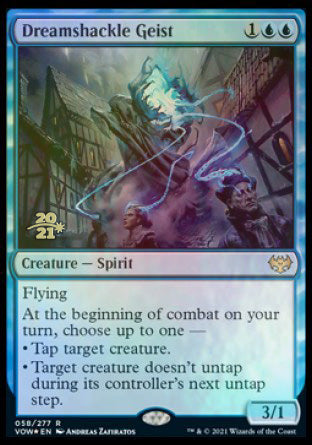 {@R} Dreamshackle Geist [Innistrad: Crimson Vow Prerelease Promos][PR VOW 058]