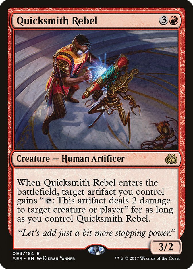 {R} Quicksmith Rebel [Aether Revolt][AER 093]