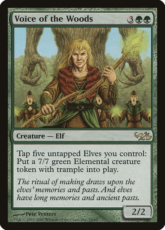 {R} Voice of the Woods [Duel Decks: Elves vs. Goblins][DDA 014]