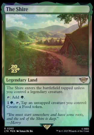 {R} The Shire [The Lord of the Rings: Tales of Middle-Earth Prerelease Promos][PR LTR 260]