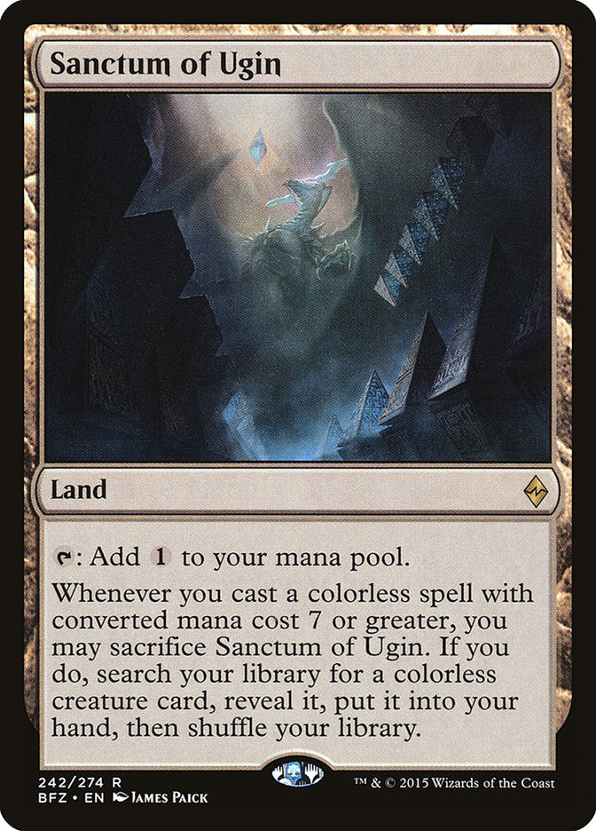 {R} Sanctum of Ugin [Battle for Zendikar][BFZ 242]