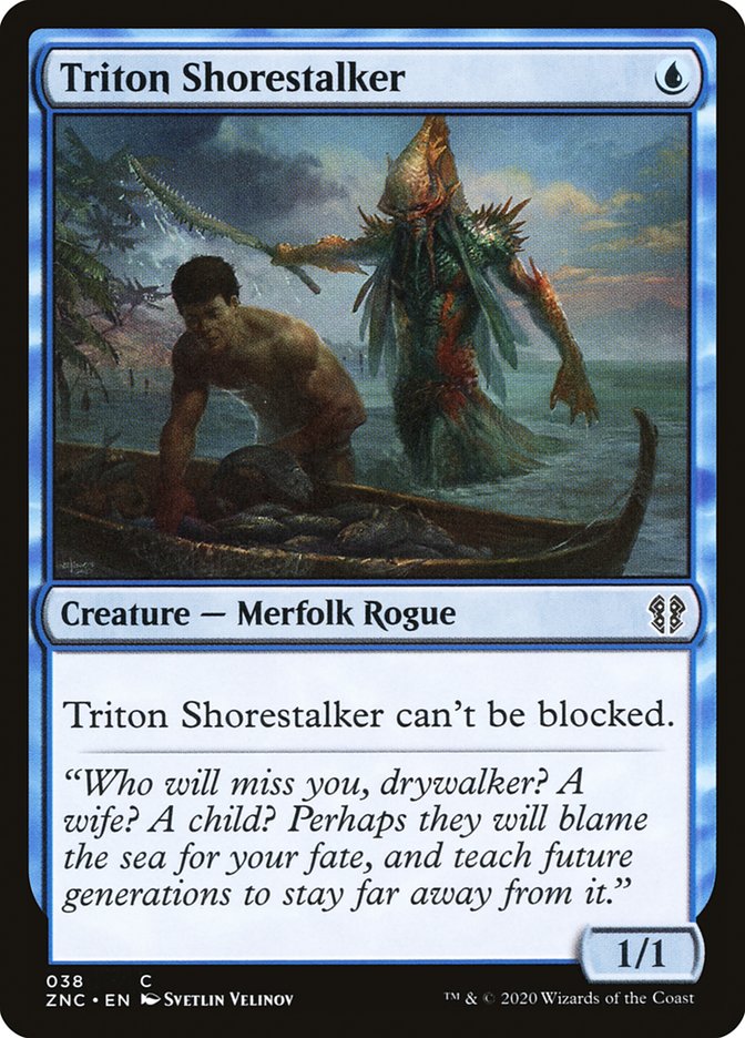 {C} Triton Shorestalker [Zendikar Rising Commander][ZNC 038]