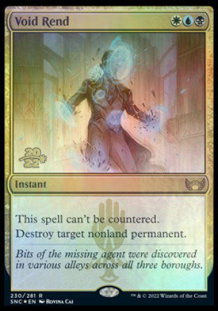 {@R} Void Rend [Streets of New Capenna Prerelease Promos][PR SNC 230]