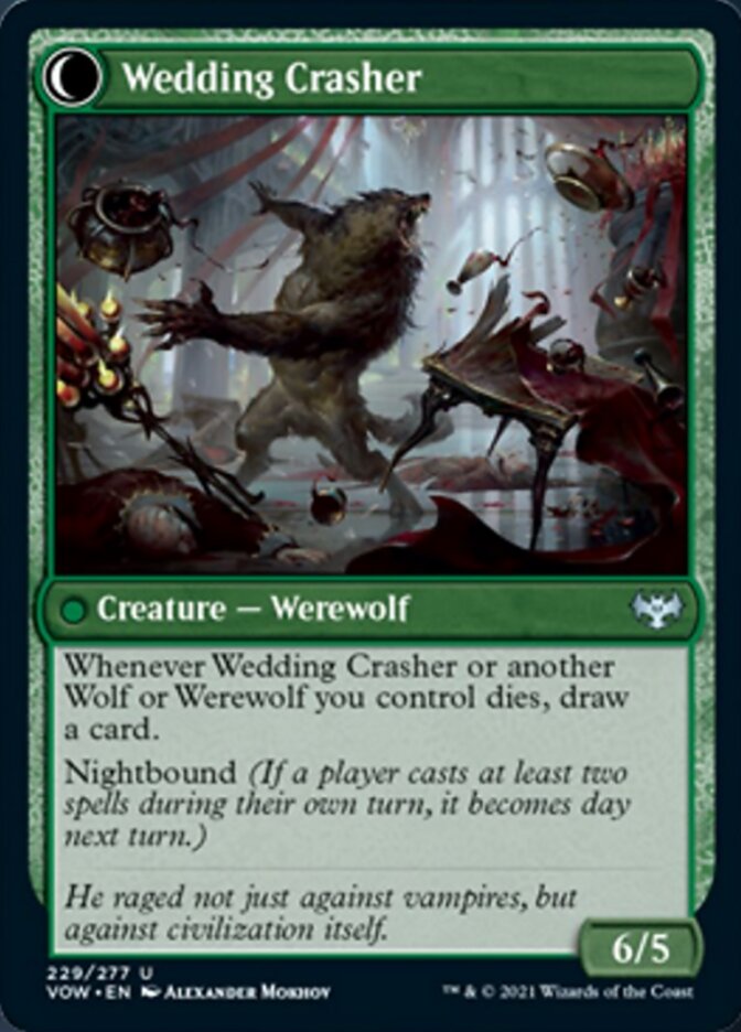 {C} Wolfkin Outcast // Wedding Crasher [Innistrad: Crimson Vow][VOW 229]