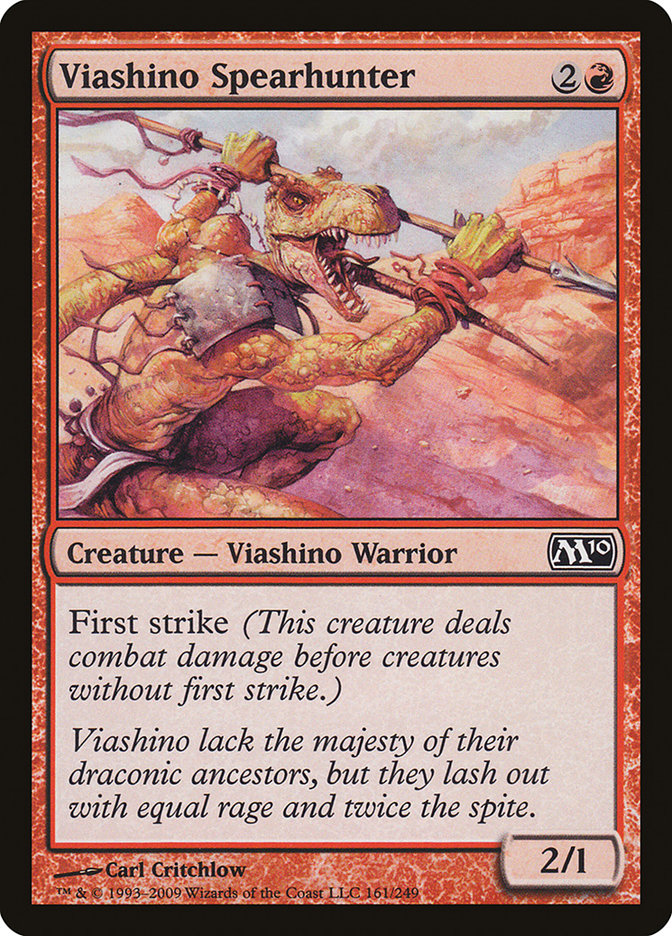 {C} Viashino Spearhunter [Magic 2010][M10 161]