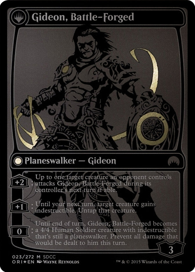 {R} Kytheon, Hero of Akros // Gideon, Battle-Forged [San Diego Comic-Con 2015][PA SD15 023]