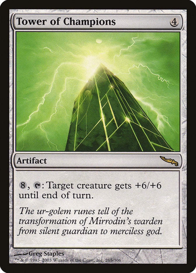 {R} Tower of Champions [Mirrodin][MRD 265]