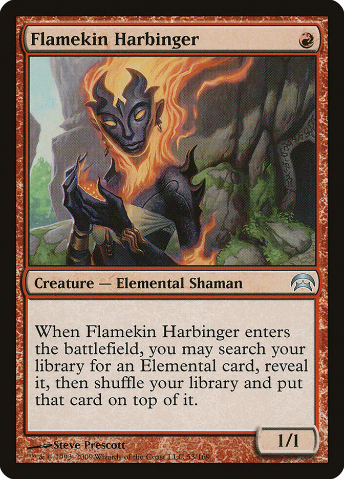 {C} Flamekin Harbinger [Planechase][HOP 053]