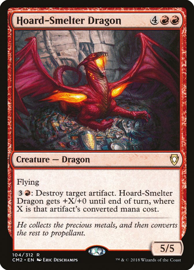 {R} Hoard-Smelter Dragon [Commander Anthology Volume II][CM2 104]