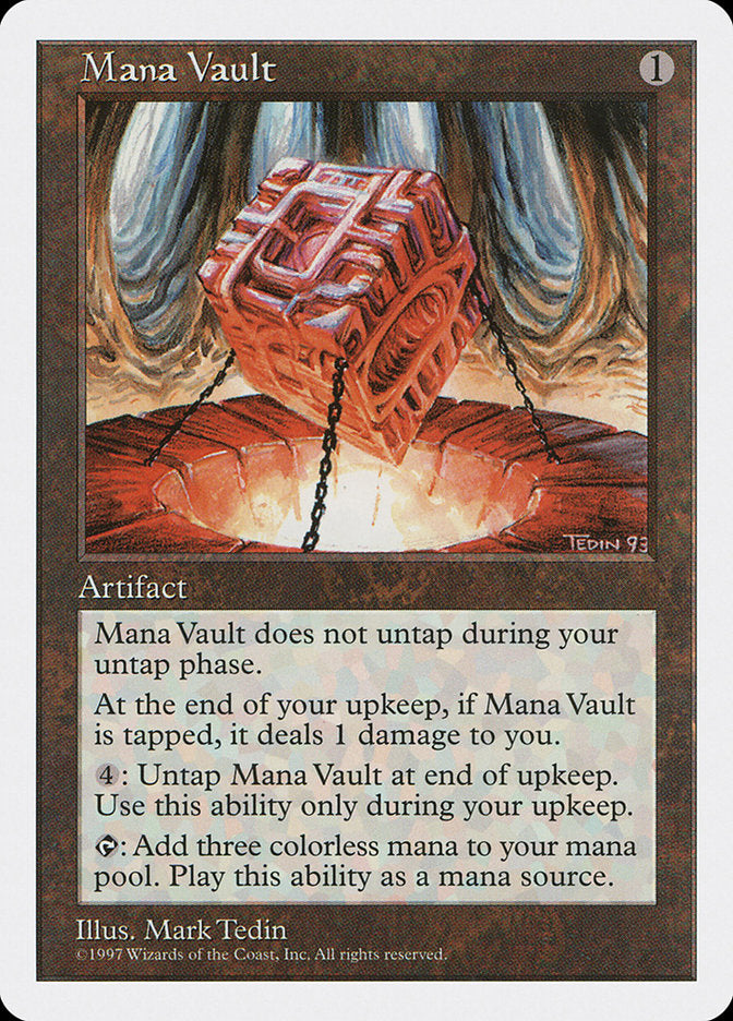 {R} Mana Vault [Fifth Edition][5ED 388]