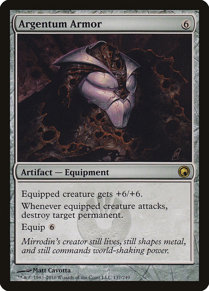 {R} Argentum Armor [Scars of Mirrodin][SOM 137]