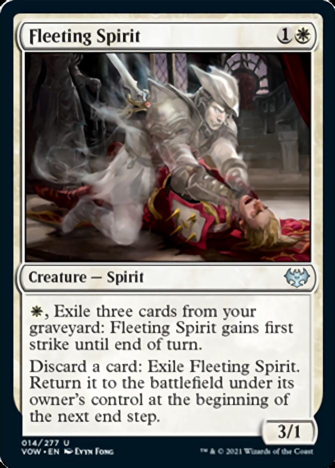 {C} Fleeting Spirit [Innistrad: Crimson Vow][VOW 014]