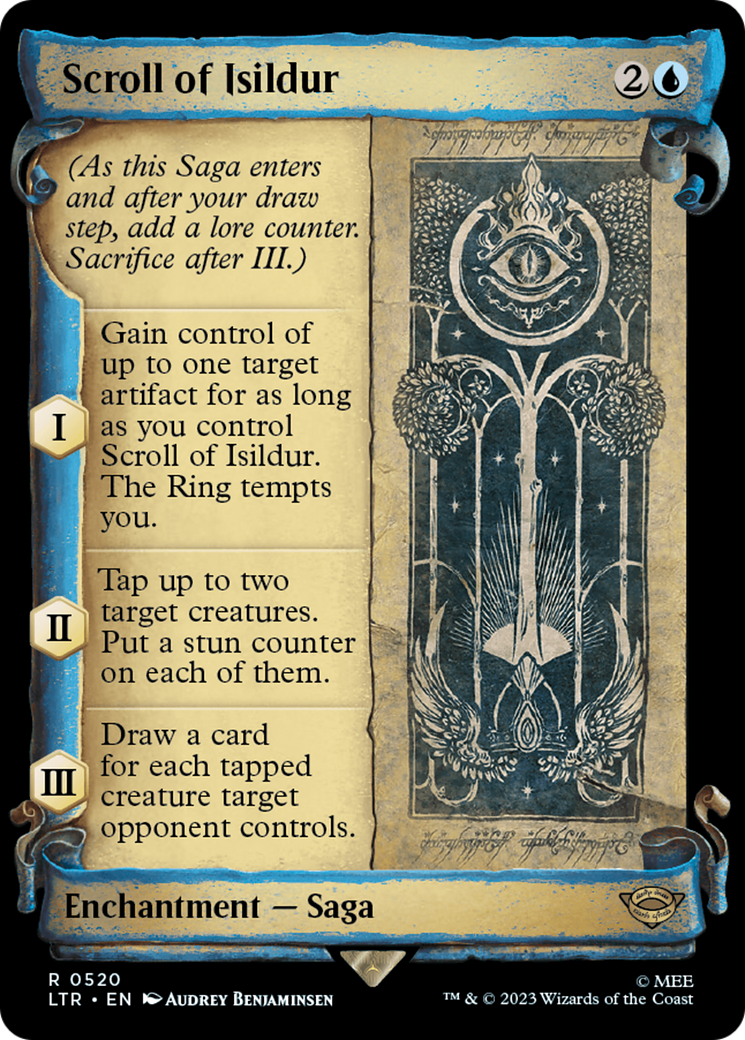 {R} Scroll of Isildur [The Lord of the Rings: Tales of Middle-Earth Showcase Scrolls][LTR 520]