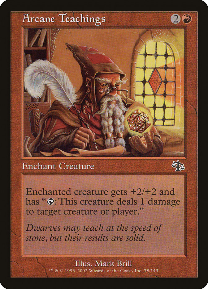 {C} Arcane Teachings [Judgment][JUD 078]