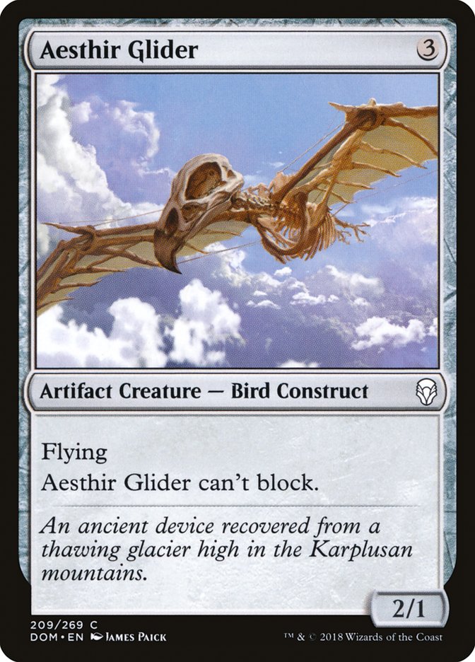 {C} Aesthir Glider [Dominaria][DOM 209]