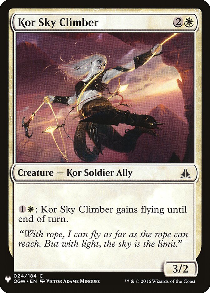 {C} Kor Sky Climber [Mystery Booster][MB1 OGW 024]