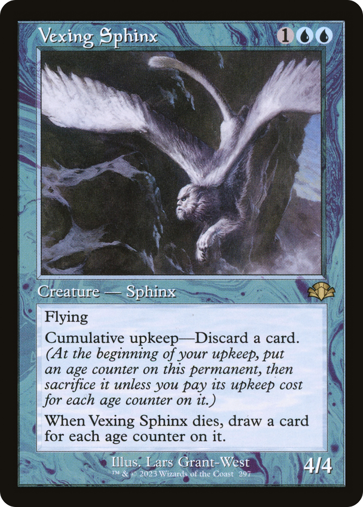 {R} Vexing Sphinx (Retro) [Dominaria Remastered][DMR 297]