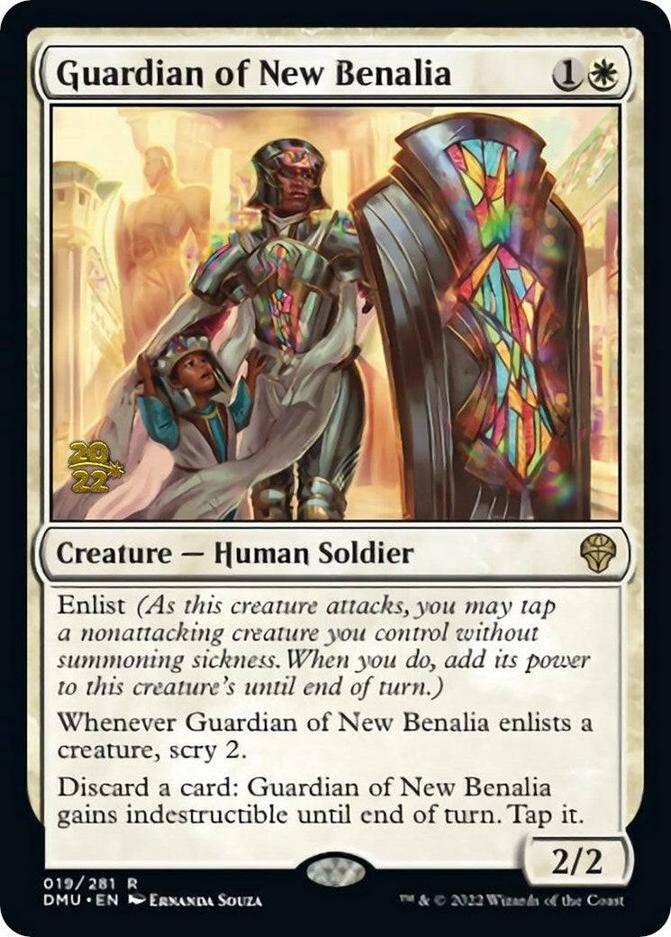 {@R} Guardian of New Benalia [Dominaria United Prerelease Promos][PR DMU 019]