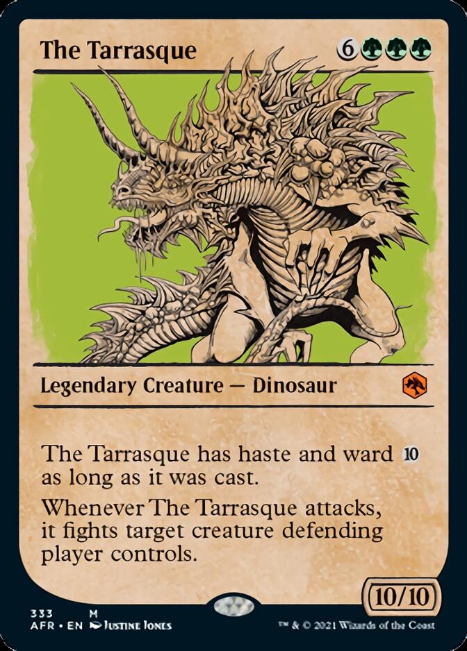 {R} The Tarrasque (Showcase) [Dungeons & Dragons: Adventures in the Forgotten Realms][AFR 333]