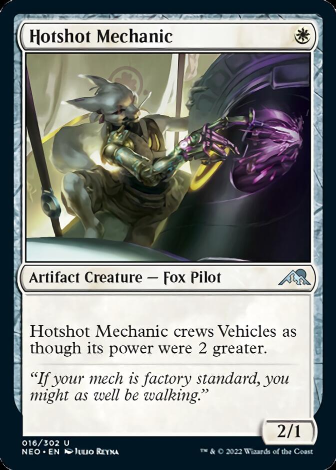 {C} Hotshot Mechanic [Kamigawa: Neon Dynasty][NEO 016]