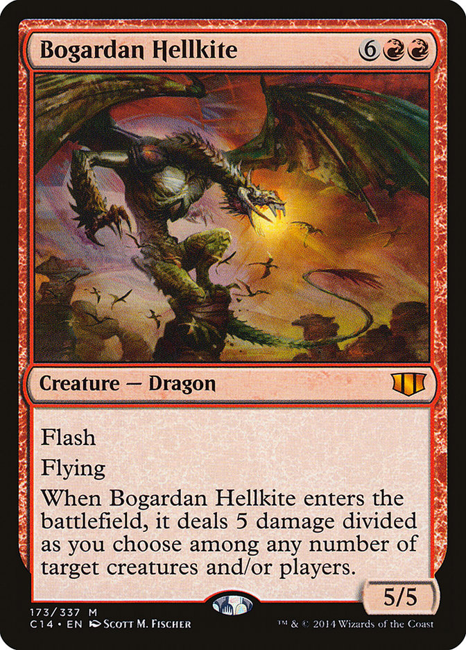 {R} Bogardan Hellkite [Commander 2014][C14 173]