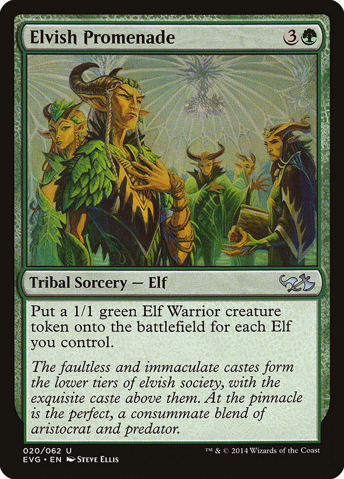 {C} Elvish Promenade (Elves vs. Goblins) [Duel Decks Anthology][EVG 020]