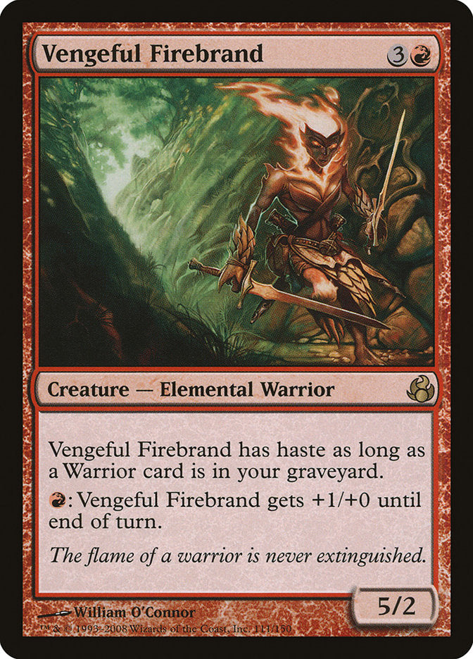 {R} Vengeful Firebrand [Morningtide][MOR 111]