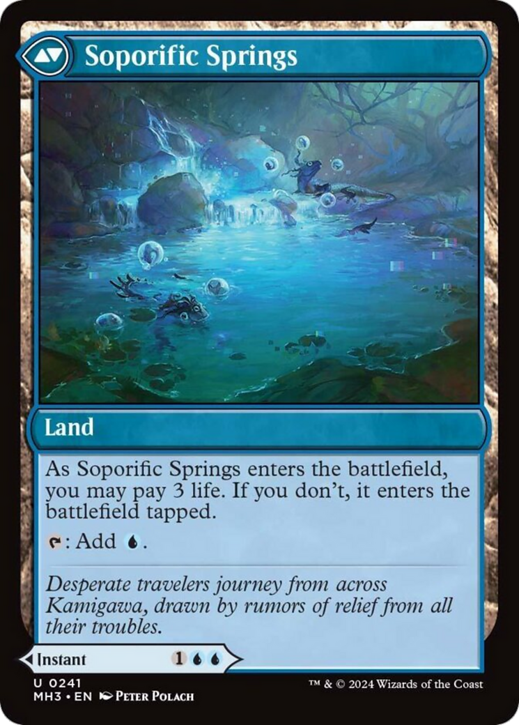 {C} Sink into Stupor // Soporific Springs [Modern Horizons 3][MH3 241]